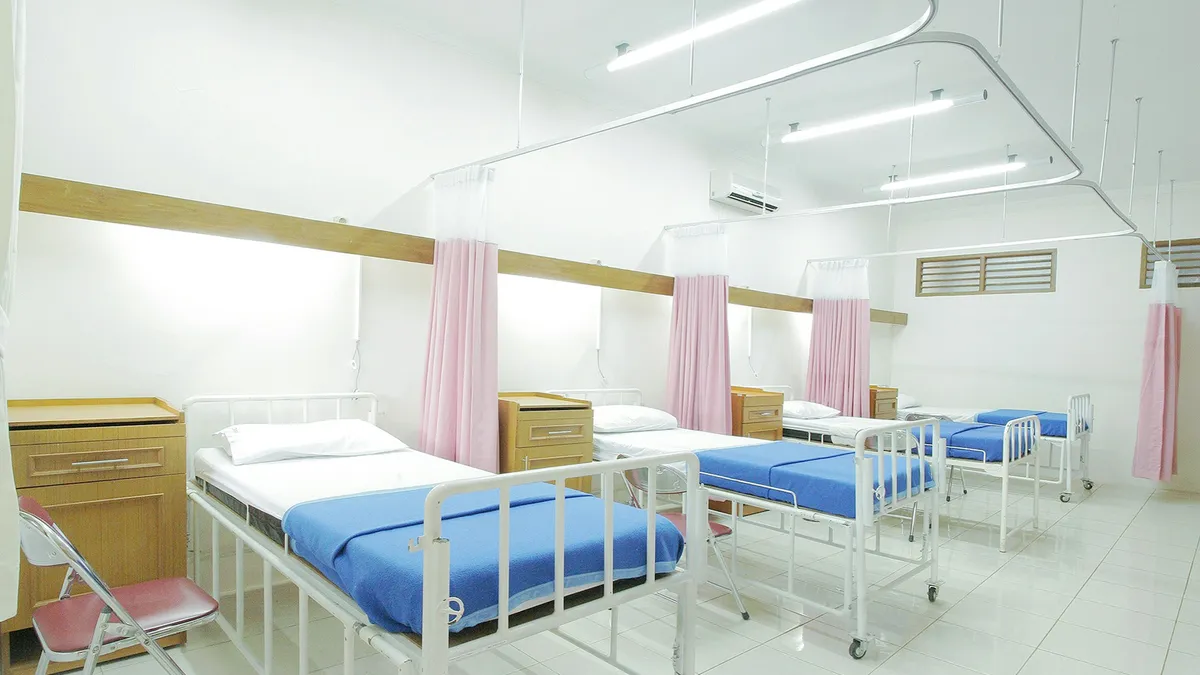 Healthcare facility background